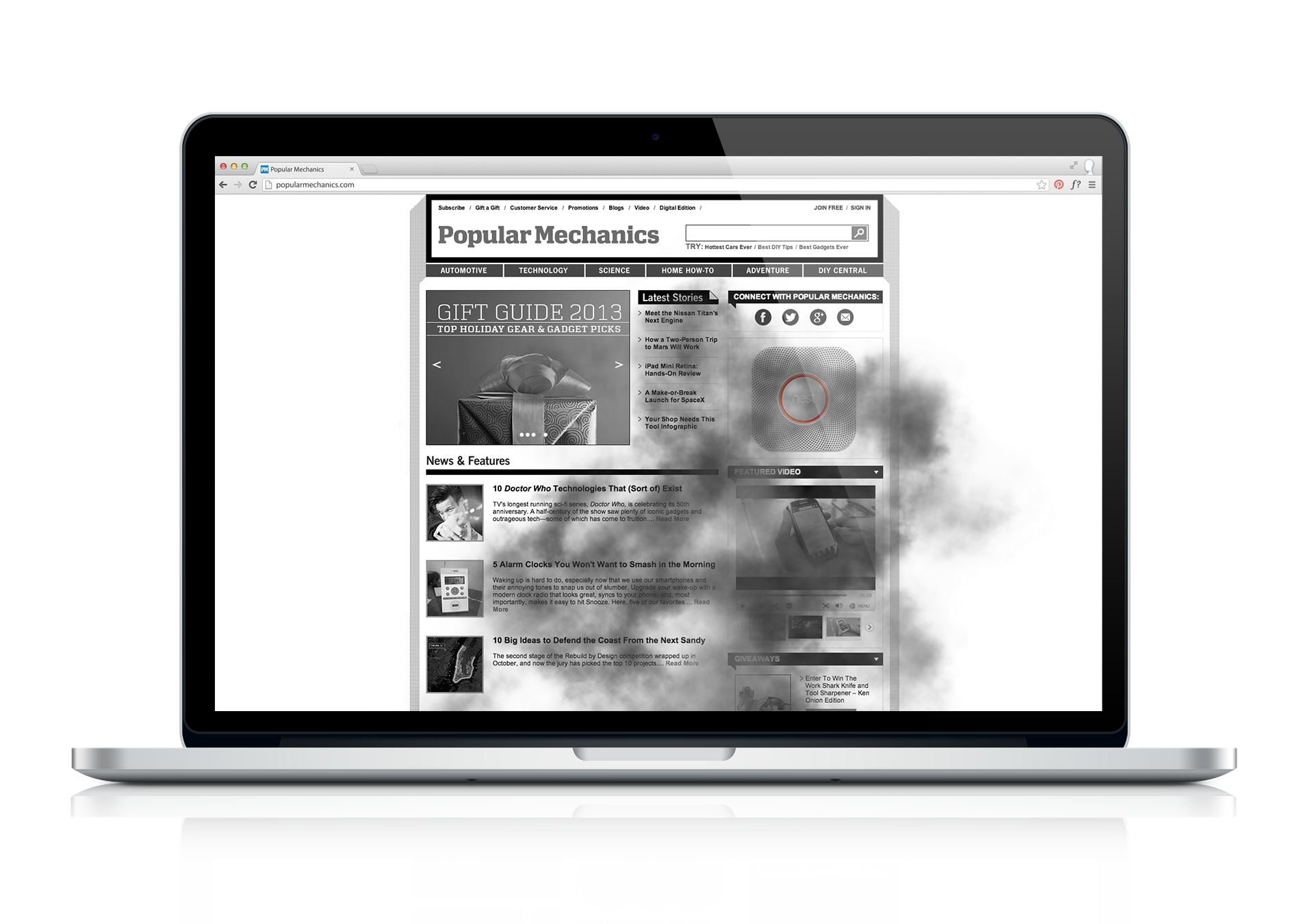 Nest Protect desktop ad — screen 2