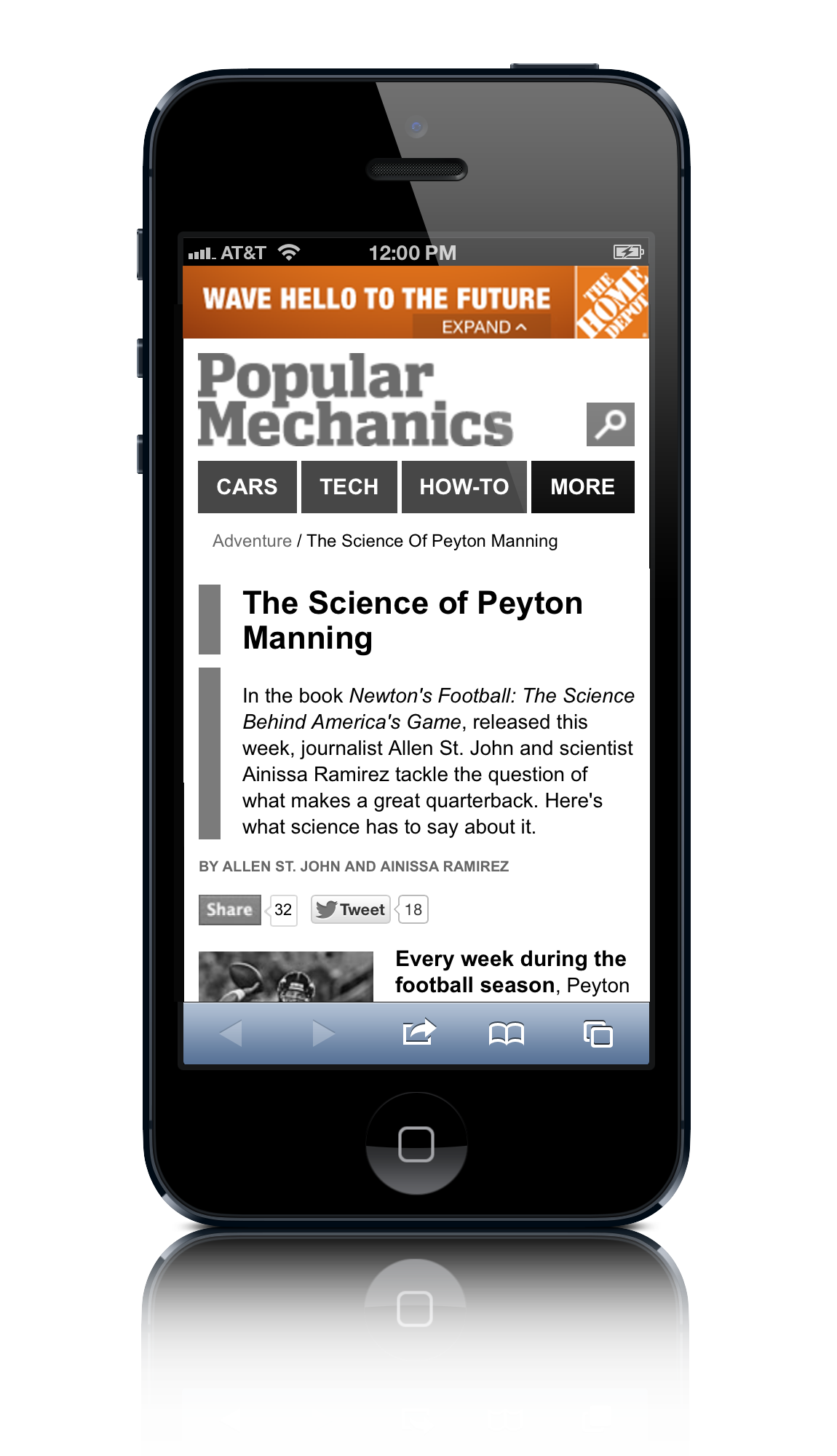 Nest Protect mobile ad — screen 1